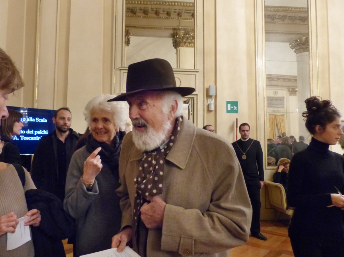 Cesare Rimini e signora (foto Matilde Garelli)